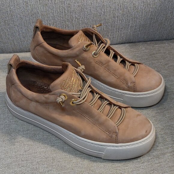 Paul Green Faye Sneaker Alpaca Nubuk Women's US 6/UK 3.5 - Picture 4 of 13